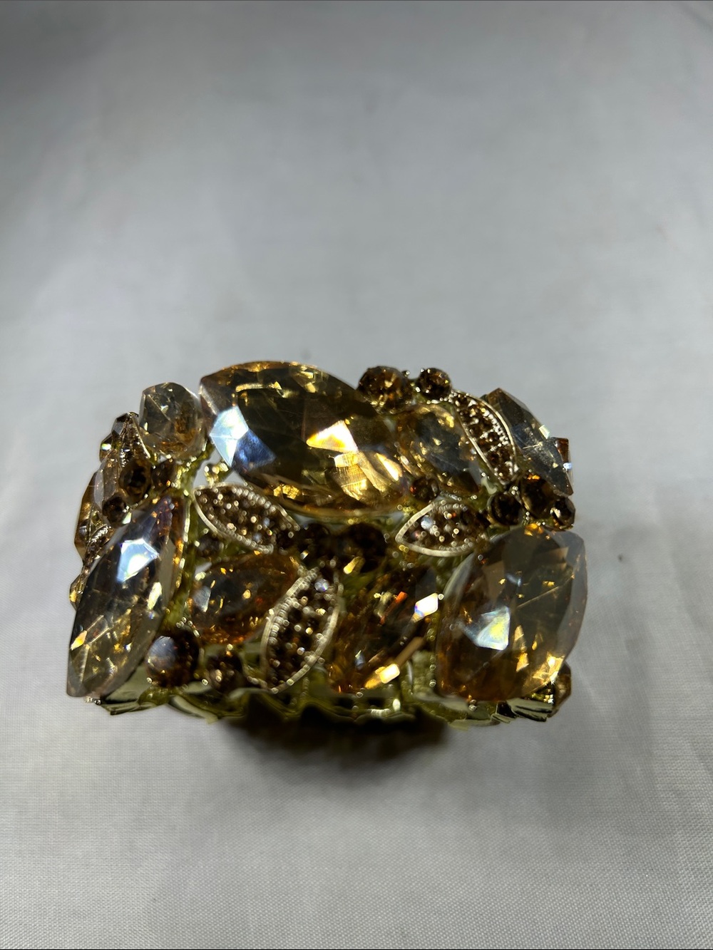 Topaz Crystal Stretch Bracelet
